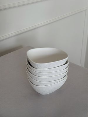 Bricard Brest serveringsset vit-matt 27-delar