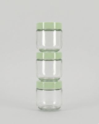 Lufttät förvaringsburk 3-pack