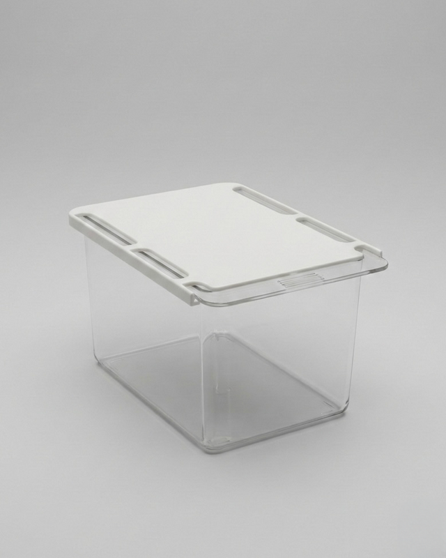 Självhäftande utdragbar förvaringslåda 12 cm