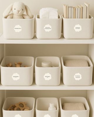 Etiketter för barnkläder 20st