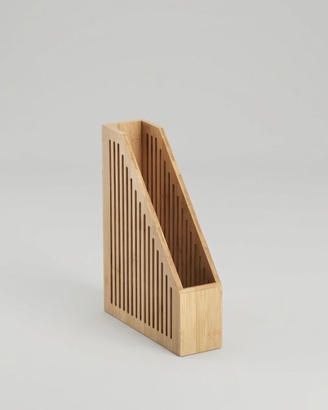 Tidskriftssamlare i bambu