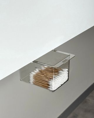 Självhäftande utdragbar förvaringslåda 12 cm