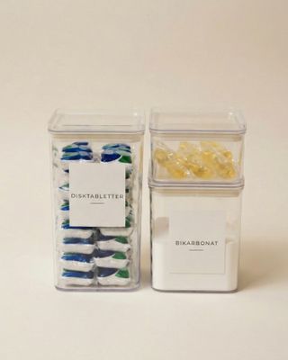 Fyrkantig förvaringsburk Nova