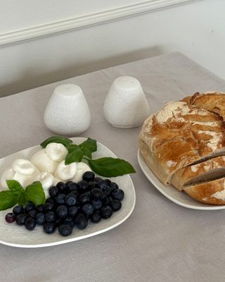 Bricard Brest serveringsset vit-matt 27-delar