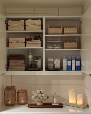 Fyrkantig glasburk Selma