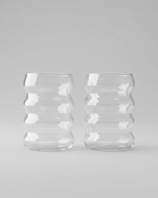 Dricksglas wave 2-pack