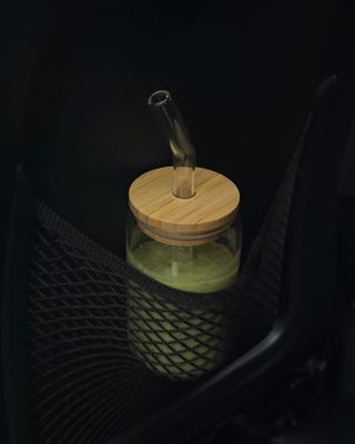 Glasbägare smoothie 2-pack