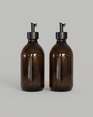 Oljeflaska med hällpip 2-pack