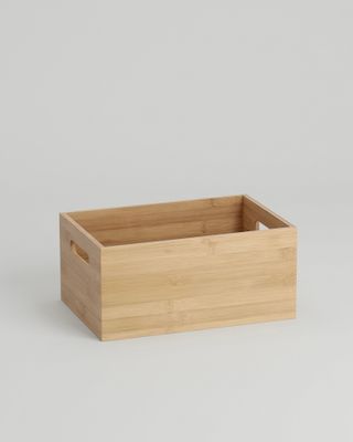 Förvaringslåda i bambu