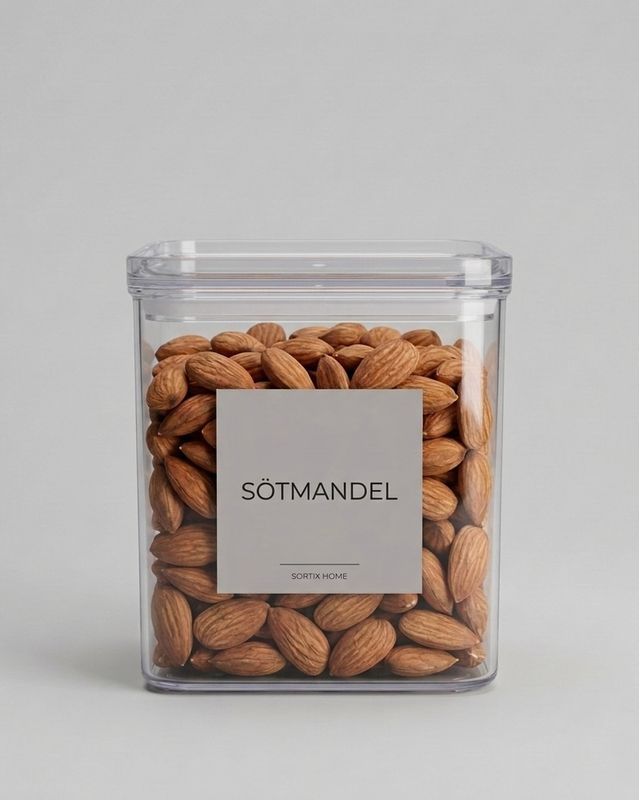 Etiketter för skafferiet 40st 5x5 cm