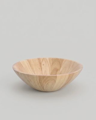 Skål i gummiträ