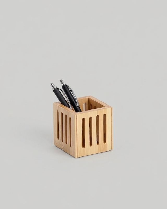 Pennhållare i bambu