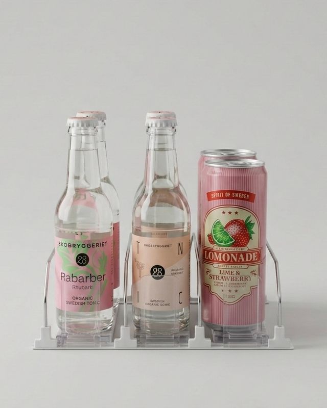 Kylskåpsdispenser för läsk