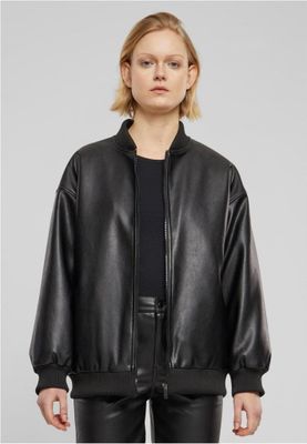 Elegant leather jacket for women with a stylish design