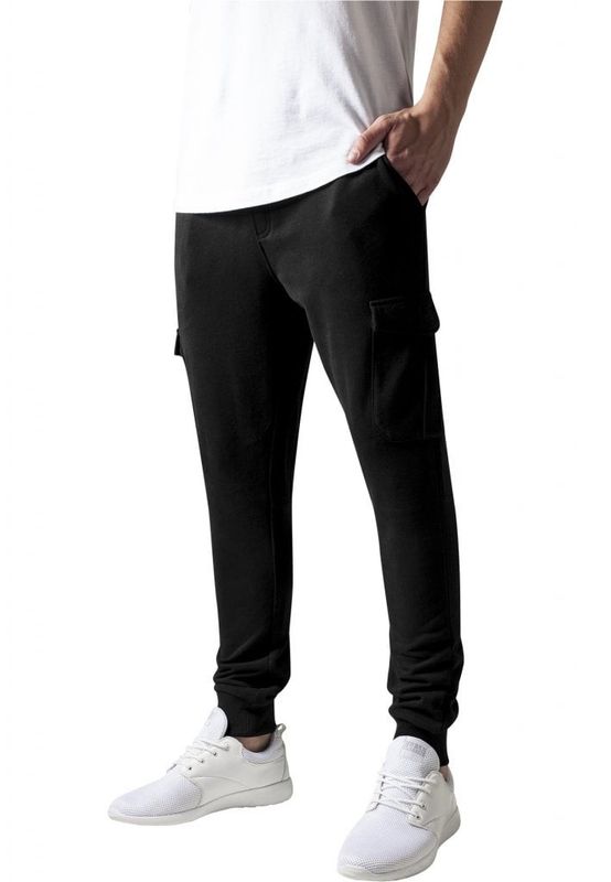 Fitted Cargo Sweatpants
