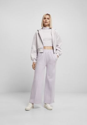Ladies Short Oversized Zip Jacket