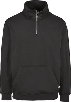 Black base sweater in organic cotton