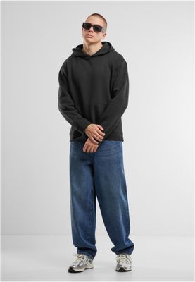 Basic Essential Huvtröja Enfärgad för Herr – Svart