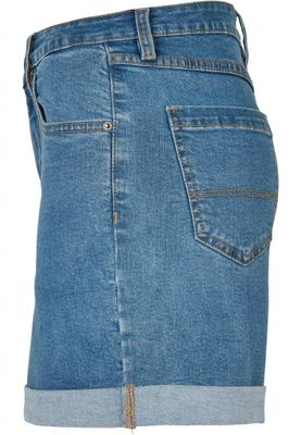 Ladies Organic Stretch Denim 5 Pocket Shorts
