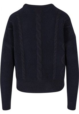 Cabel knitted sweatshirt lady