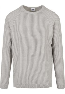 Ribbed Raglan Sweater
