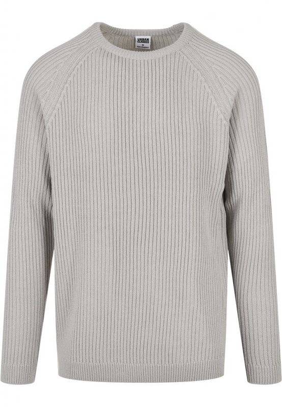 Ribbed Raglan Sweater