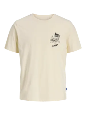 T-shirt chilling pug - Jack & Jones