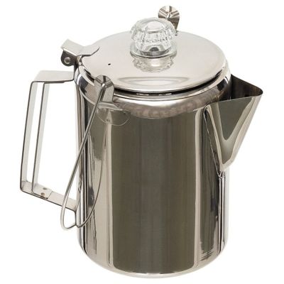 Coffee pot with percolator