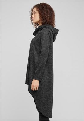 Hoodie dress with long back