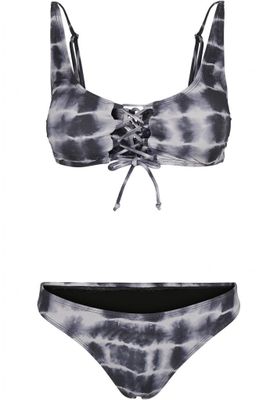 Black and white bikini
