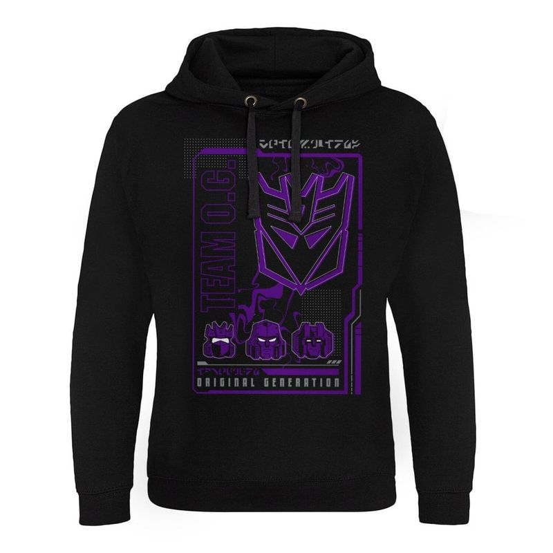 Decepticon Original Generation Epic Hoodie Mand