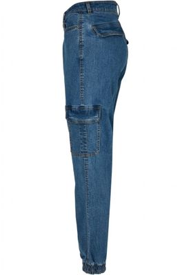 Ladies Organic Stretch Denim Cargo Pants
