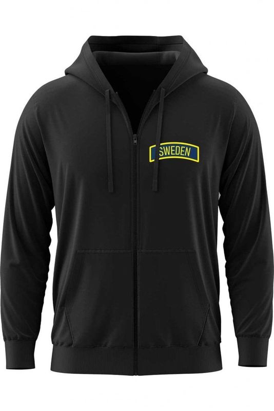 Sweden patch hoodie men