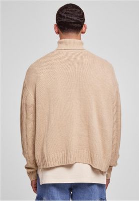 Boxy Roll Neck Sweater