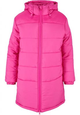 Long puffer jacket lady