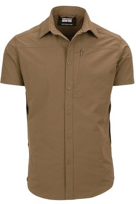 Men's short-sleeved outdoor shirt