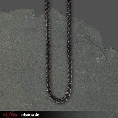 Sort halskæde Rock Chain
