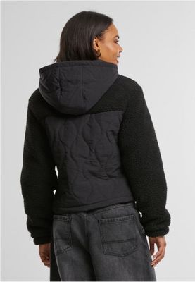 Sherpa Crinkle Nylon Mix Jacket