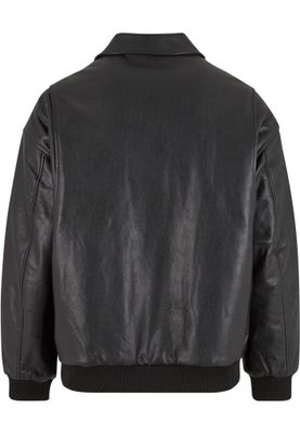 Synthetic Leather Blouson