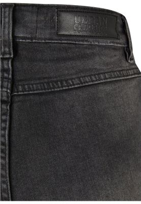 Women's high-waisted denim shorts