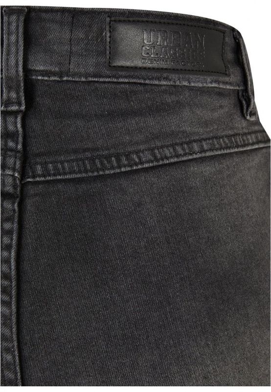 Jeansshorts med hög midja dam