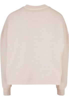 Ladies Heavy Terry Garment Dye Crewneck