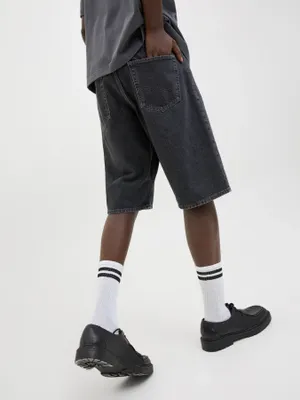 Timeless Denim High Shorts black