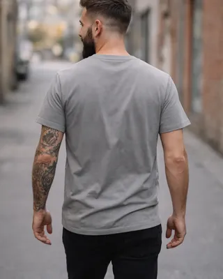 Castrol Retro B&W Racing T-shirt i stormgrey