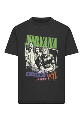 Nirvana UK Tour T-shirt för herr – svart