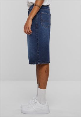 90-tals jeansshorts med oversize passform