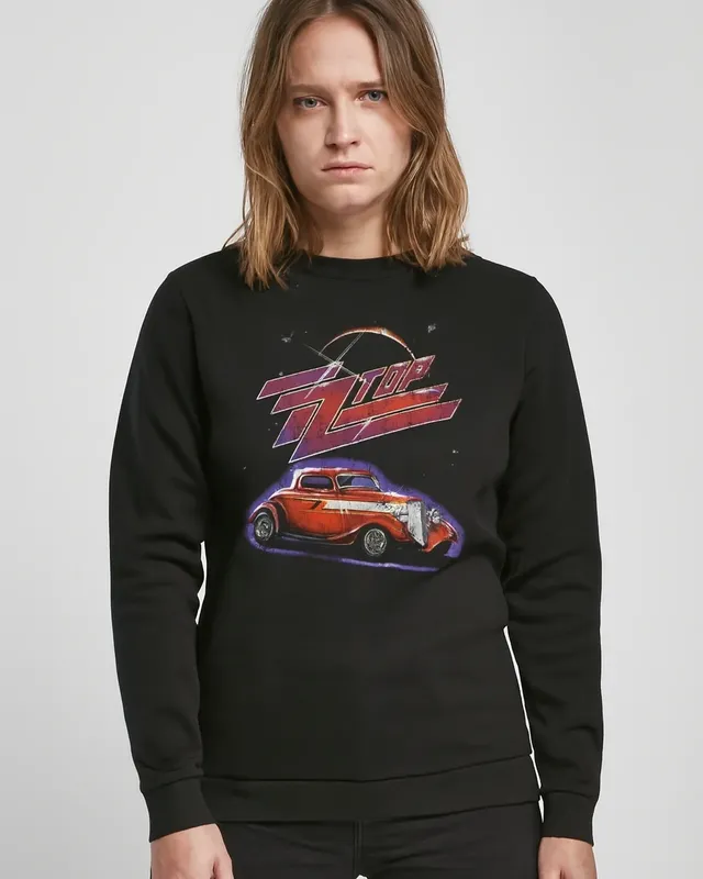 ZZ Top Eliminator Glow Girly Sweat-shirt dam i svart