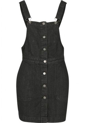 Ladies Denim Dungarees Dress