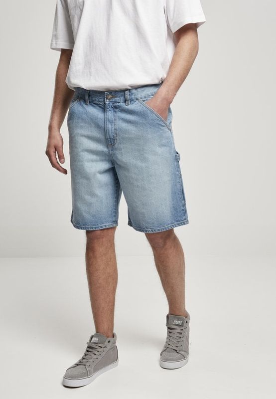 Carpenter shorts in denim