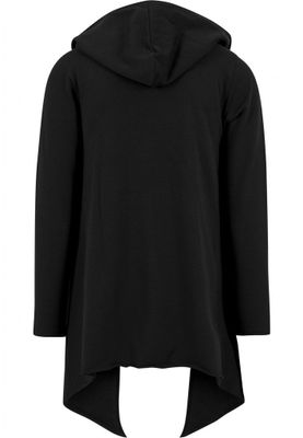 Lang cardigan med hætte mænd